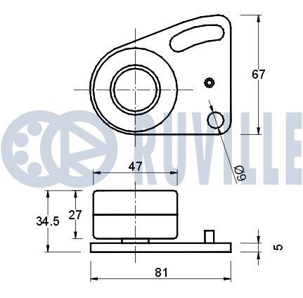 RUVILLE Venttiilinnostin 266005 266005 RUVILLE Hydraulinen venttiilinnostin Alfa Romeo 33 hinta