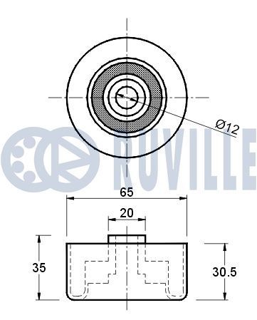 Distributieketting spanner RUVILLE 3467004 RUVILLE 3467004 Spanner, distributieketting PORSCHE 911 2007