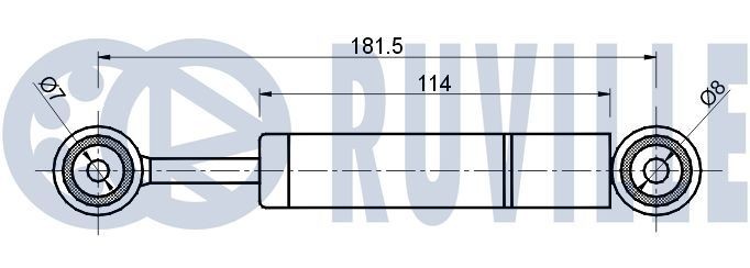 RUVILLE Spanrail, distributieketting 3468019 3468019 Spanner, distributieketting NISSAN QASHQAI RUVILLE