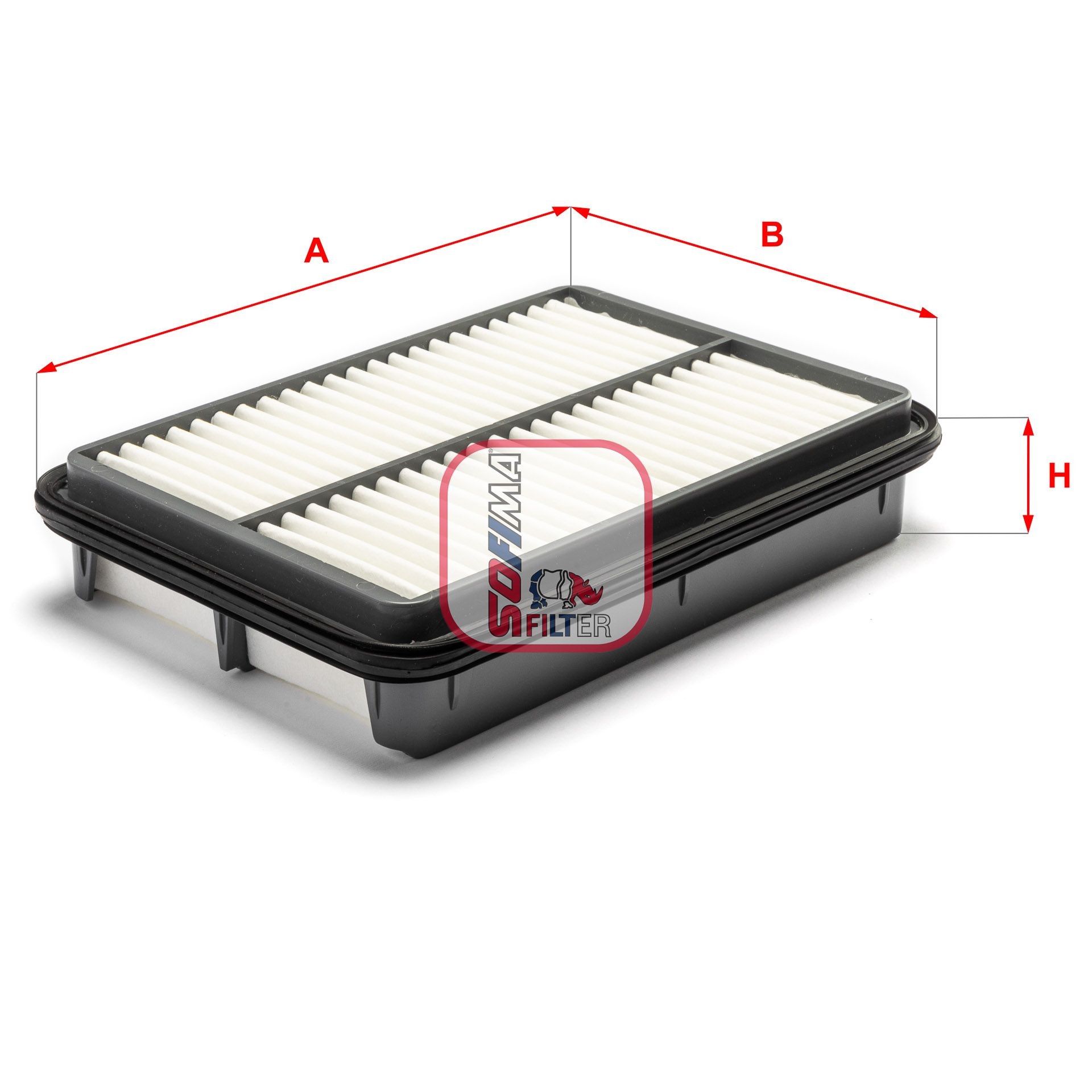 SOFIMA Luchtfilter S 3174 A S 3174 A SOFIMA Luchtfilters Hyundai goedkoop