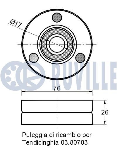 RUVILLE Styreventil, knastakselforstilling 205803 205803 RUVILLE Styreventil, knastakselforstilling Volvo billig