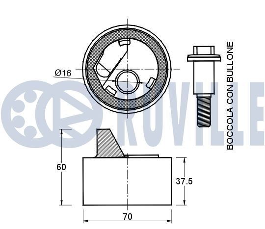 RUVILLE Vannpumpe 68354 RUVILLE 68354 Vannpumpe Midi pris