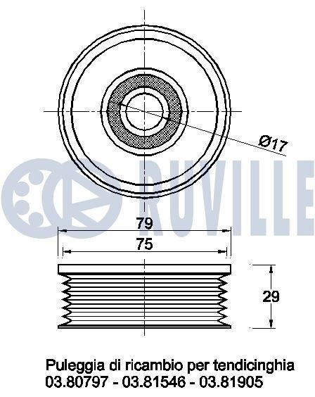 RUVILLE Nokkenas 215024 Nokkenas RUVILLE 5-serie 215024 goedkoop
