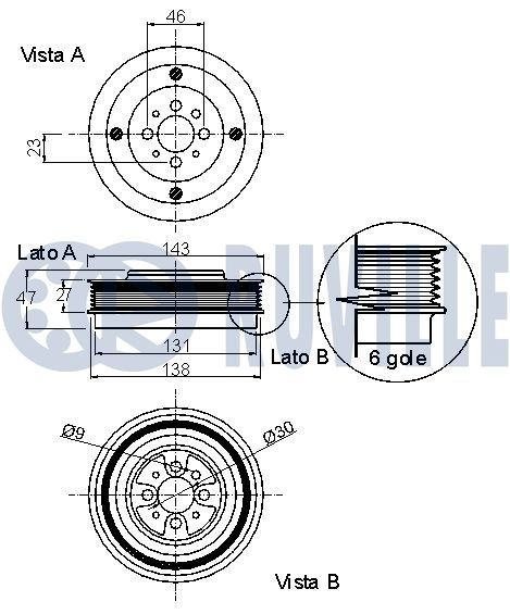 RUVILLE Klepstoter 265012 Klepstoters RUVILLE 5-serie 265012 goedkoop