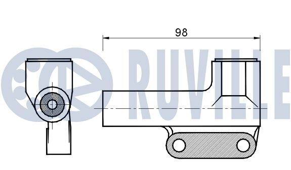 RUVILLE Nokkenas 215224 215224 Nokkenas van de motor FORD RANGER RUVILLE