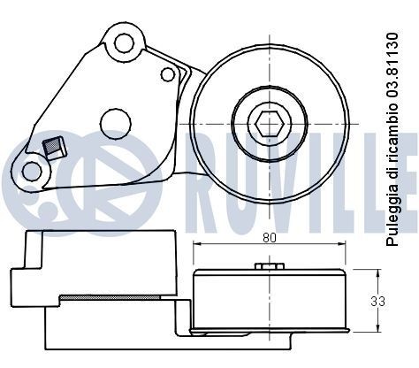 RUVILLE Injector 375401 Verstuivers RUVILLE RENAULT 375401