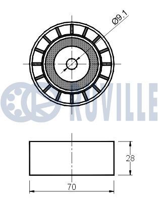 RUVILLE Kit cuscinetto ruota 5107 5107 Cuscinetto ruota RUVILLE MERCEDES-BENZ SLK costo