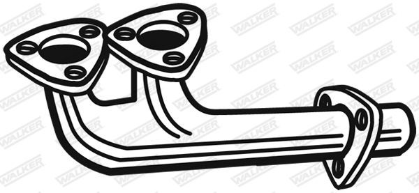 WALKER Výfukové potrubie 04010 WALKER 04010 Vyfukove potrubie E-Type Convertible originálne cena