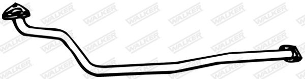 WALKER Exhaust Pipe 13091 WALKER 13091 Exhaust Pipe