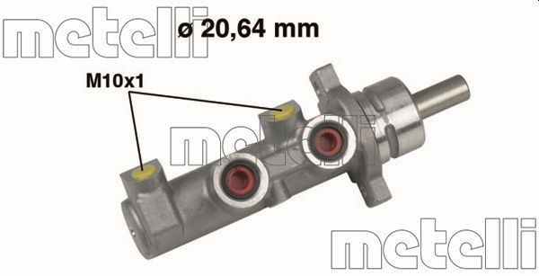 Maître-cylindre de frein METELLI 05-0470 METELLI 05-0470 Maître-cylindre LANCIA YPSILON 2004
