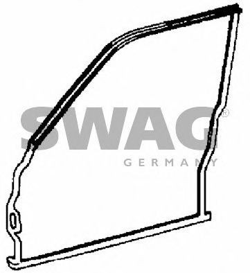 SWAG Türdichtung 10 90 1960 Autotürdichtung SWAG MATIZ 10 90 1960 günstig