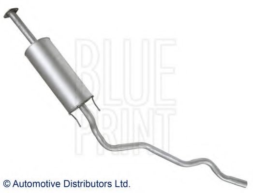 BLUE PRINT Mitten- / bakljuddämpare ADT36005C ADT36005C BLUE PRINT Mellandämpare Kia