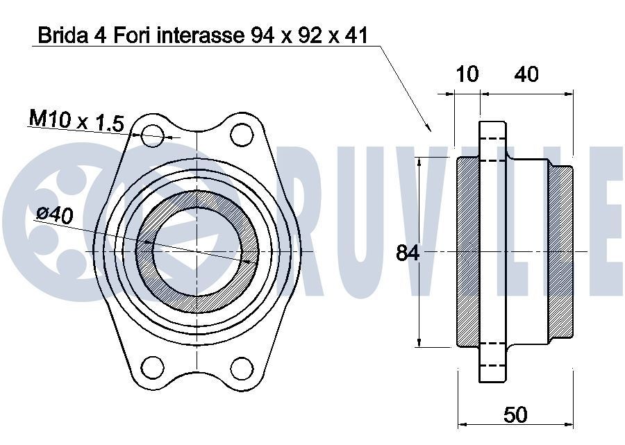 RUVILLE Vipparm 235008 235008 RUVILLE vipparm BMW 7-serie