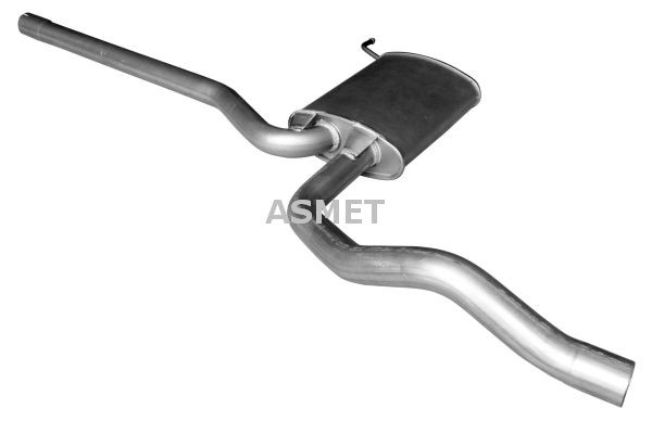 ASMET Mittelschalldämpfer 04.092 Mittelschalldämpfer ASMET Lexus RX 04.092