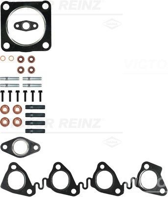 REINZ Montāžas komplekts, Kompresors 04-10056-01 04-10056-01 Montāžas komplekts izplūdes gāzu sistēma REINZ FORD KA