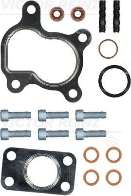 Kit montaggio turbocompressore REINZ 04-10081-01 REINZ 04-10081-01 Kit montaggio turbocompressore Ford FIESTA 2014