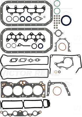 REINZ Komplet pakningssæt, motor 01-52575-01 01-52575-01 Pakningssæt krumtaphus TOYOTA YARIS REINZ