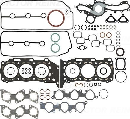 REINZ Full Gasket Set, engine 01-54050-01 Toyota HIACE REINZ crankcase gasket set 015405001