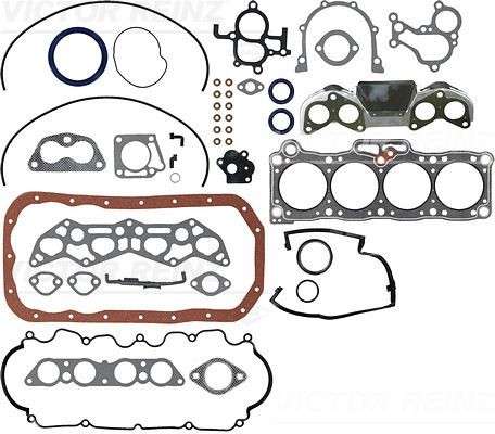REINZ Komplet pakningssæt, motor 01-52705-02 Pakningssæt til motor REINZ Mazda 2 01-52705-02