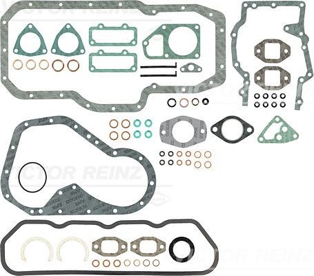 REINZ Full Gasket Set, engine 01-50919-06 REINZ 01-50919-06 Peugeot 505 (551a) crankcase gasket set replacement