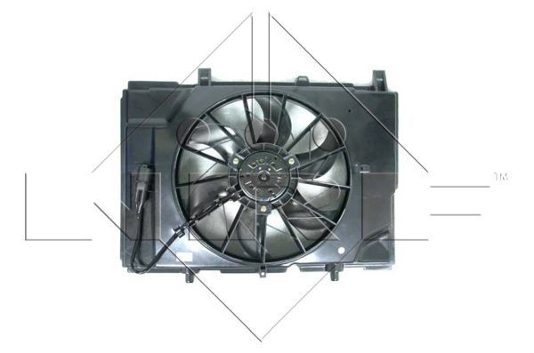 NRF Ventilátor chladenia motora 47466 Ventilátor chladiča NRF Mercedes-Benz Trieda V 47466