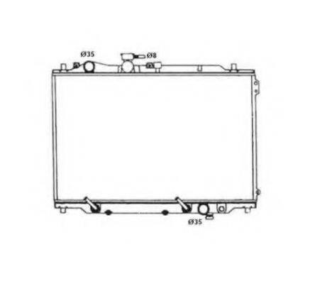 NRF Radiateur 516514 NRF 516514 Koelmodule MAZDA 626 III Station Wagon (GV) goedkoop