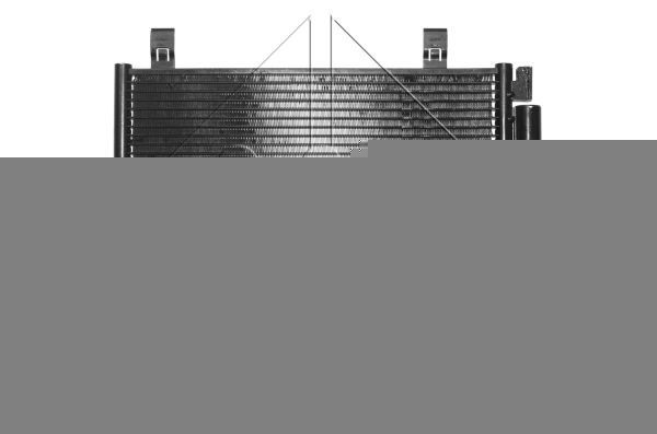 NRF Kondensator, klimaanlæg 350045 NRF 350045 Kondensator klimaanlæg Fiat RITMO originale