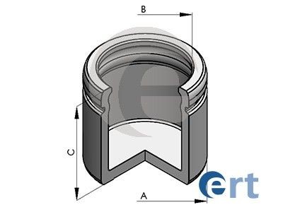 ERT Virzulis, Bremžu suports 150595-C Virzulis bremžu suports ERT INSIGNIA 150595-C lēti