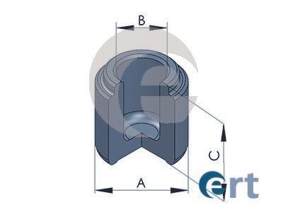 ERT Stempel, bremsecaliper 150272-C 150272-C Stempel bremsecaliper DAIHATSU TERIOS ERT