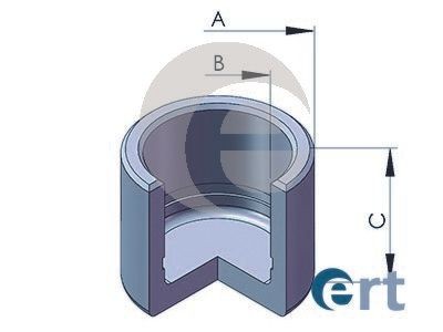 ERT Piston, étrier de frein 150229-C Peugeot 5008 Piston d'étrier de frein ERT 150229-C