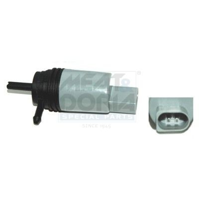 Water Pump, window cleaning MEAT & DORIA 20124 MEAT & DORIA 20124 2011 BMW X5 windscreen washer pump replacement