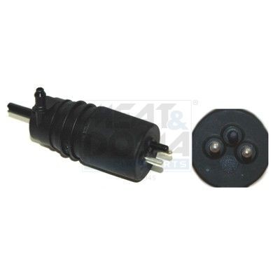 MEAT & DORIA Water Pump, window cleaning 20166 MEAT & DORIA 20166 Mercedes C107 windshield washer pump replacement