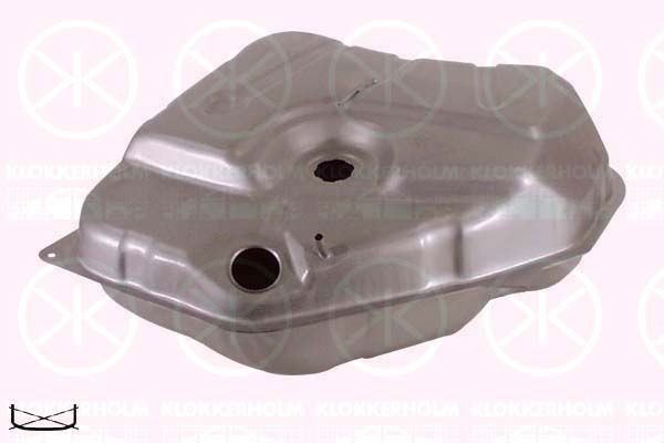 KLOKKERHOLM Fuel Tank 2550008 Ford GRANADA KLOKKERHOLM fuel tank 2550008