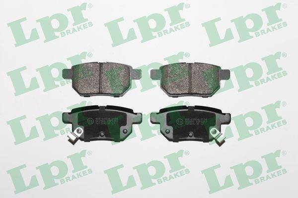 LPR Piduriklotsid 05P1312 Pidurikattekomplekt, ketaspidur LPR BRZ 05P1312 odav