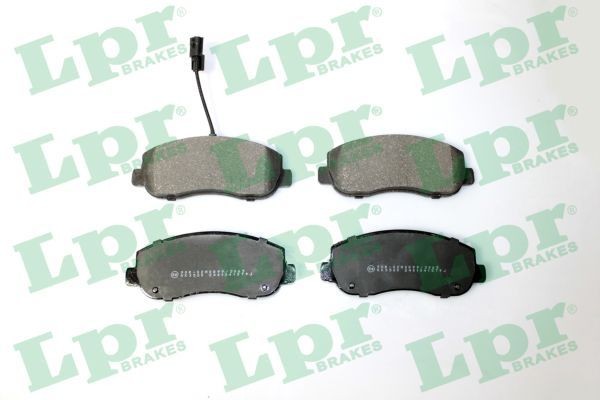 LPR Brake pad set 05P1579 Nissan PULSAR LPR brake pads 05P1579