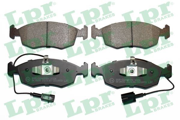 LPR Kit pastiglie freni 05P1653 05P1653 Pastiglie freno sportive AIXAM LPR costo