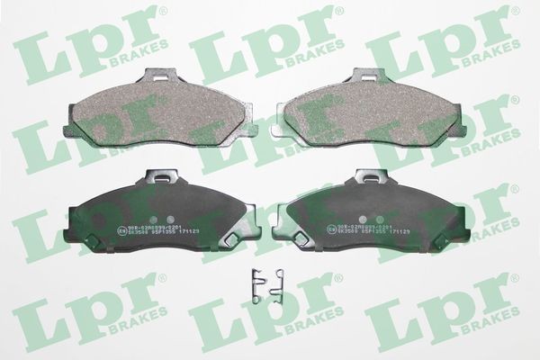 LPR Brake pad set 05P1355 MAZDA 6 LPR brake pads 05P1355