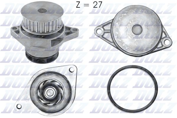 DOLZ Pompa acqua A200 A200 costo Pompa acqua Volkswagen GOL DOLZ