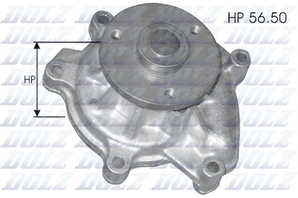 DOLZ Αντλία νερού T219 T219 Αντλία νερού TOYOTA HIACE DOLZ