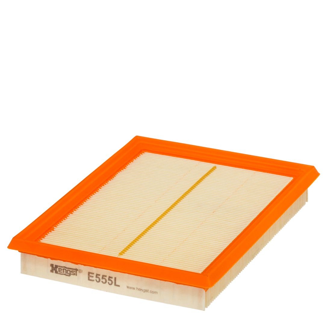 HENGST FILTER Luftfilter E555L Filtrere Renault Koleos 1: Luftfilter HENGST FILTER E555L