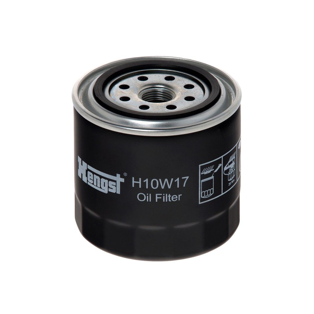 HENGST FILTER Olejový filter H10W17 Olejový filter HENGST FILTER Nissan TIIDA H10W17