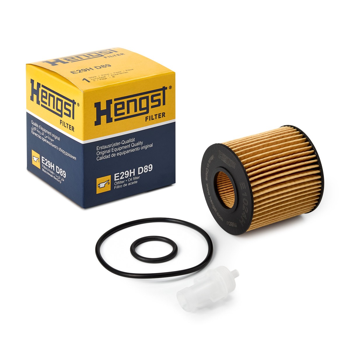 HENGST FILTER Oljefilter E1024H D234 HENGST FILTER E1024H D234 Oljefilter Alphard AH20 originale pris