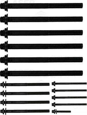 GLASER Kit bulloni testata T38521-00 T38521-00 costo Bulloni testata PEUGEOT 407 GLASER