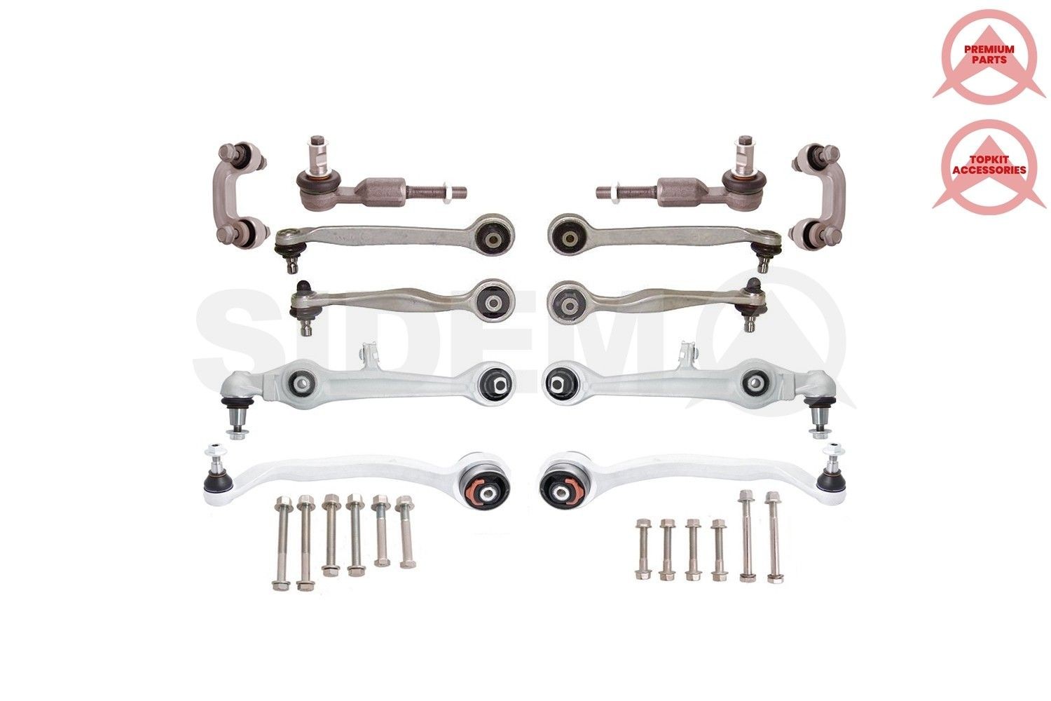 SIDEM Reparationssats för länkarmar 37872 37872 SIDEM reparationssats länkarm SKODA OCTAVIA