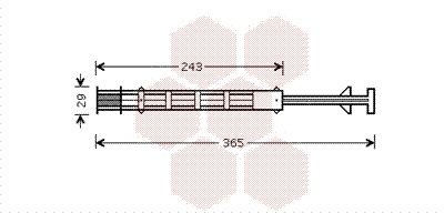 VAN WEZEL Tørfilter aircondition 0900D247 0900D247 Tørfilter aircondition VAN WEZEL DODGE GRAND CARAVAN