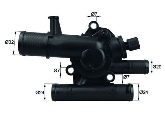 Thermostat d'eau MAHLE TI 214 89 MAHLE TI 214 89: Thermostat d'eau Renault MEGANE 2023