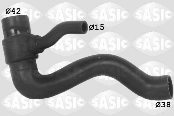 SASIC Hadica chladenia 3406320 Chladičové hadice SASIC Mercedes-Benz Trieda V 3406320