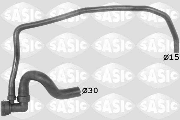 SASIC Radiateurslang 3406305 SASIC 3406305 Universele koelwaterslang Astra J Van / Hatchback (P10) prijs