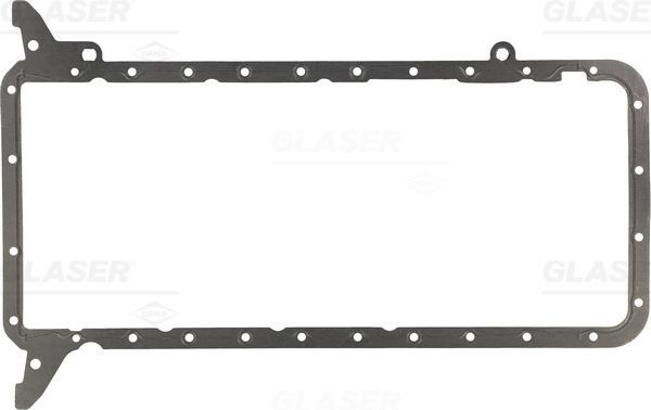 GLASER Φλάντζα, λεκάνη λαδιού X54931-01 X54931-01 GLASER Φλάντζα κάρτερ λαδιού BMW φθηνά