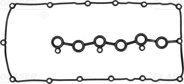 GLASER Tihend, klapikaan X83128-01 Klapikambrikaane tihend GLASER Skoda FAVORIT X83128-01
